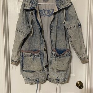 Vintage Wash Women's Denim Jacket